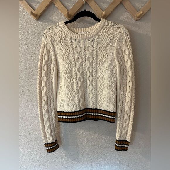 A.L.C. Alpha Sweater Knitted Sz S - Picture 3 of 9